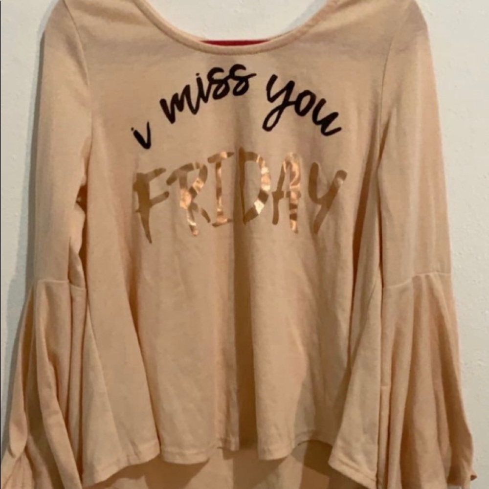 I miss you Friday long sleeve shirt